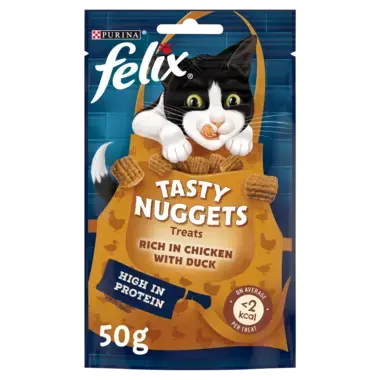 Felix Tasty Nuggets Rich In Chicken And Duck Felix Tasty Nuggets Rich In Chicken And Duck